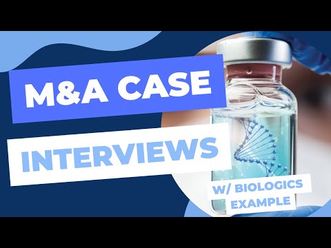 Видео: Как отвечать на вопросы интервью по вопросам консалтинга в сфере слияний и поглощений (M&A)