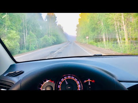 Видео: в Оренбург #1 дорога из Снежинска в Учалы. -1 в июне)