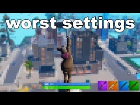 Видео: Играх Fortnite на най-лошите графики и стана това.....