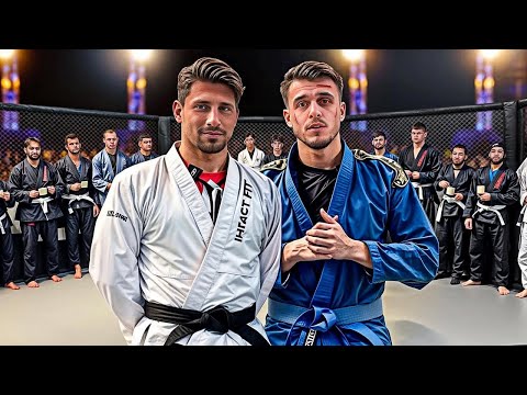 Видео: 1 черный пояс против 25 белых поясов (джиу-джитсу)
