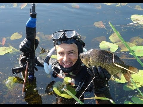 Видео: Уроки подводной охоты день 2 / Подводная охота Александр Кочубей