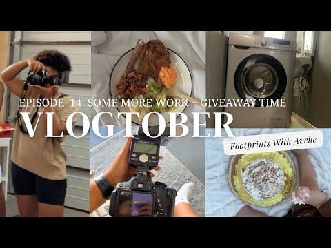Видео: #Vlogtober Эпизод 14: Еще немного работы + Еще один розыгрыш🥂