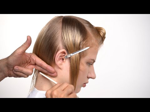 Видео: Коллекция Sassoon 2020.2 — Леони: пошаговая стрижка и окрашивание