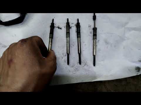 Видео: Volvo V50 2,0 100 kw. замена свечей накала. Glow plug represents.
