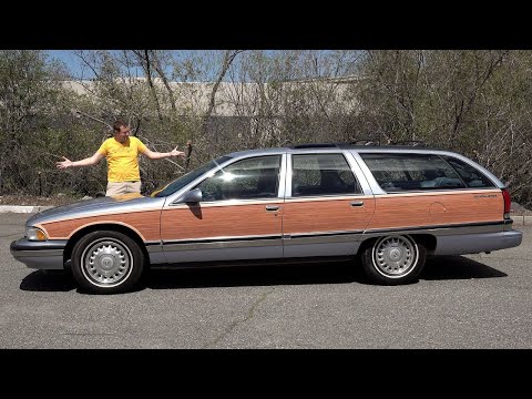 Видео: Buick Roadmaster был последним олдскульным американским универсалом