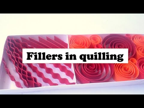 Видео: Наполнители в квиллинге — как заполнить пробелы с помощью квиллинга