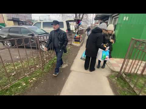 Видео: Прогулка по центральным улицам города Сальска  31 декабря 2023 года, посетил центральный рынок!!!