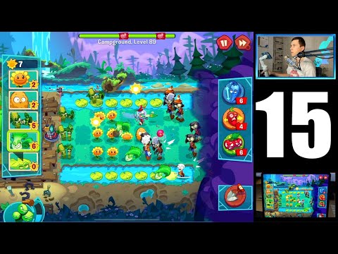 Видео: Прохождение Plants vs Zombies 3 - Dave's House Level 84-85 & Campground Level 86-89