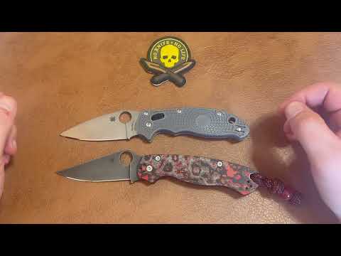 Видео: Дві "ікони EDC": Spyderco Paramilitary 2 і Spyderco Manix2 LW. В чому їх найбільша різниця.