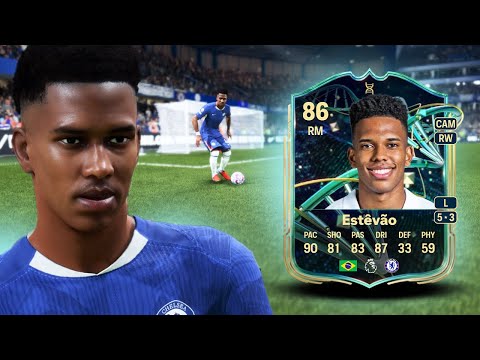 Видео: 86 ESTEVAO WING WIZARDS ОБЗОР ИГРОКА EVOLUTION В FC 26 | FC 26 ULTIMATE TEAM