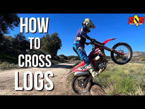 Видео: Пересечение бревен эндуро | Советы по развитию навыков езды на эндуро