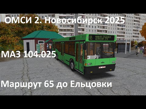 Видео: ОМСИ 2. Новосибирск 2025. Маршрут 65