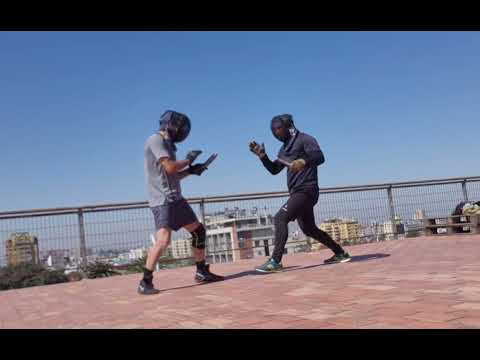 Видео: Ножевой бой , тренировка