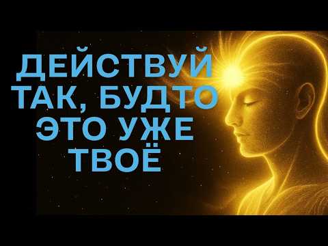 Видео: Действуй так, словно это уже твоё | Сила квантового мышления