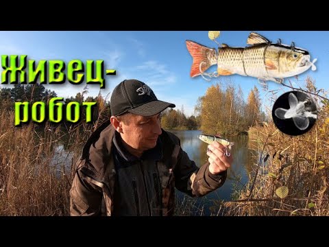 Видео: ЖИВЕЦ-РОБОТ!!! РЫБКА-ОГОНЬ!!! Pike fishing with a robot-lure!!!