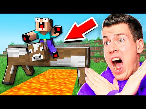 Видео: 😱 ЗРЯ этот НУБ посмотрел *СЛОМАННЫЙ* Майнкрафт…
