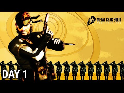 Видео: Metal Gear Solid: Portable Ops — прохождение, день 1