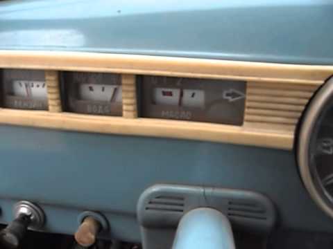 Видео: ГАЗ М20  "Победа" ноябрь 1957 г.в.