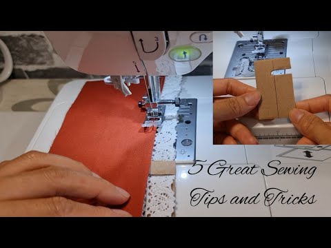 Видео: 🌟 5 умных советов и хитростей, которые вы должны знать | Техника шитья для начинающих # 22