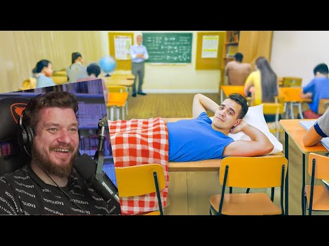 Видео: КОРОЧЕ ГОВОРЯ, 100 ДНЕЙ ЖИВУ В ШКОЛЕ | РЕАКЦИЯ НА ONETWO