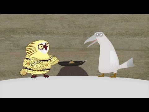 Видео: Гора самоцветов - Про Ворона (About the raven) Эскимосская сказка