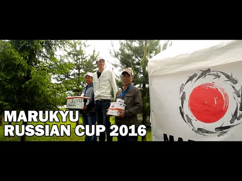 Видео: Первый турнир по ловле карпа и карася методом Херабуна MARUKYU RUSSIAN CUP 2016