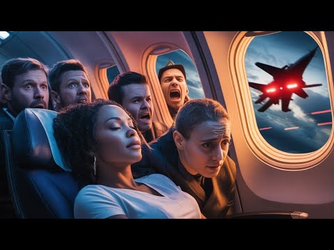 Видео: ✈️💥 Чернокожая Девушка Спала В Самолёте, Пока Пилот В Панике Кричал: "Нужен Лётчик-Истребитель!" 😱🔥