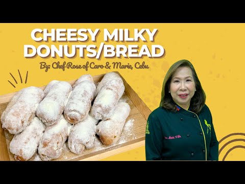Видео: Молочные пончики с сыром/хлеб