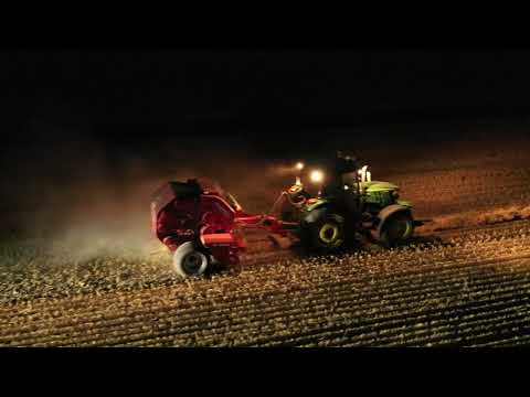 Видео: Пресс-подборщик EveMax SL-1250 - запуск в ТОО "Максимовское" (Акмолинская обл., Сандыктауский р-н)