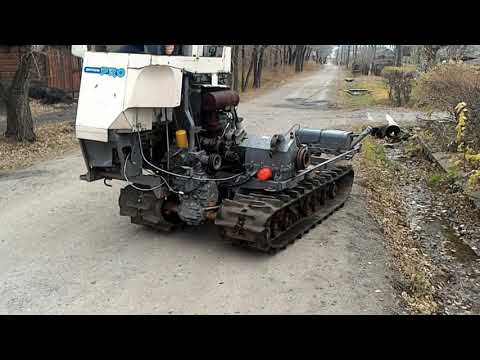 Видео: Испытания самоходного гусеничное шасси Kubota SkyRoad Pro 50