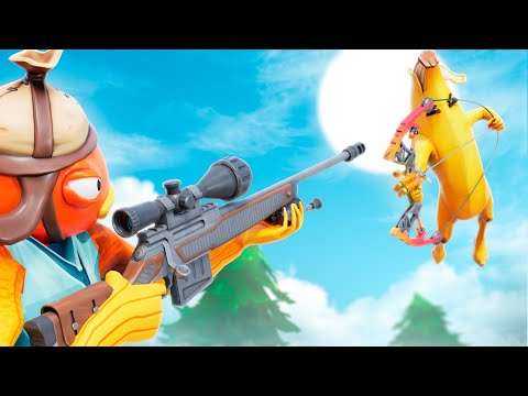 Видео: 50 ЛУКОВ 🆚 50 СНАЙПЕРОК в Фортнайт!