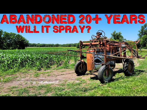 Видео: Можно ли заниматься фермерством, используя БРОШЕННОЕ ОБОРУДОВАНИЕ? — Эпизод 5 — Опрыскивание полей