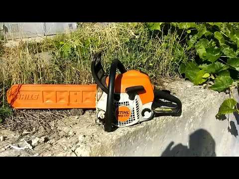 Видео: Stihl ms171. Штиль 171. Лучше ли 180ки? Или очередной овощ от немцев?