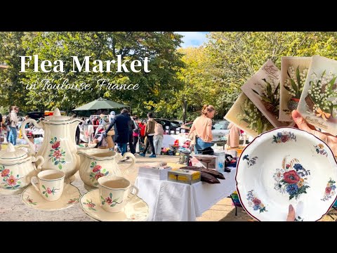 Видео: Французский блошиный рынок 🫖 Множество уникальных сокровищ! Красивая антикварная посуда | Чайные