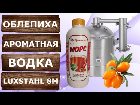 Видео: Мацерат. Ароматная облепиховая водка из концентрированного сока. Перегонка на Люкссталь 8М.
