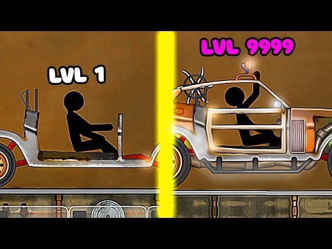 Видео: ЭВОЛЮЦИЯ РАЗВАЛЮХИ ЧТОБЫ СОБРАТЬ САМУЮ МОЩНУЮ ТАЧКУ В ИГРЕ STICKMAN ANNIHILATION!