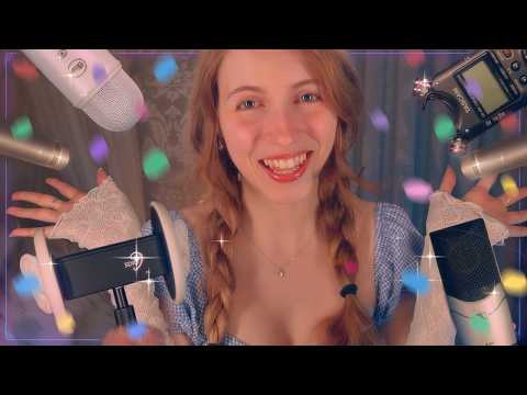 Видео: Звуки рта со ВСЕМИ моими микрофонами ❤️✨ 1 МИЛЛИОН СПЕЦИАЛЬНЫХ АСМР ✨🎉
