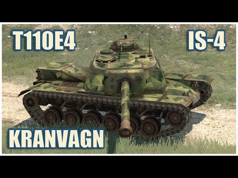 Видео: ИС-4, Kranvagn & T110E4 • WoT Blitz Gameplay