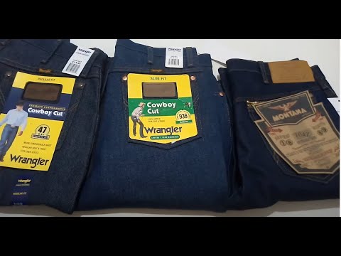 Видео: Классика Montana 10040 - Wrangler. Сравниваем крой и замеры джинсов.