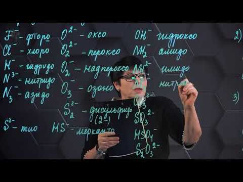 Видео: Общая химия. Комплексные соединения. Часть 2.