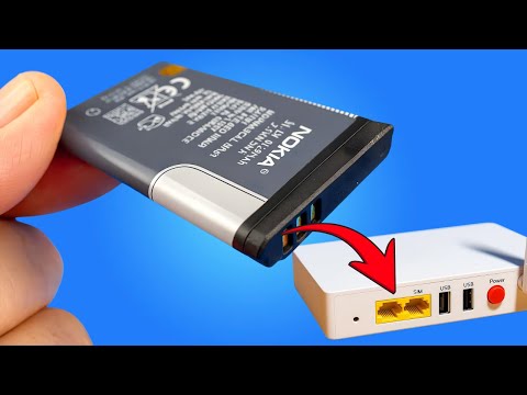 Видео: Вставьте аккумулятор Nokia в Wi-Fi роутер! Миллиарды не знают этот СЕКРЕТ!