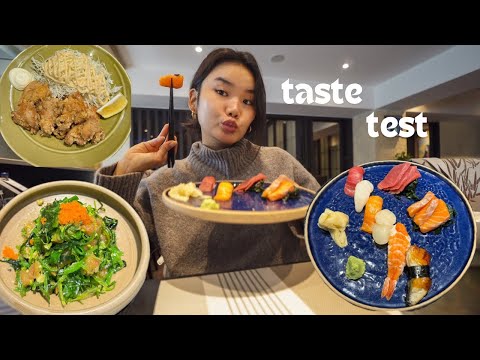 Видео: Taste test vlog | Дуртай газартаа дуртай хоолнуудаа идлээ | Sakura restaurant