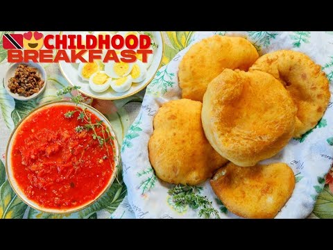 Видео: Ностальгический завтрак в Тринидаде, который вам стоит попробовать: варёный томатный чока и жарен...