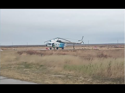 Видео: Салехард. Перелёт на вертушке. Сам город и мой друг Володя.