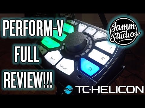 Видео: Полный обзор TC-Helicon Perform-V!