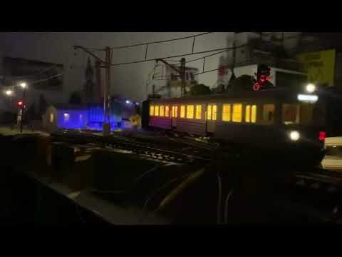 Видео: Покатушки ночью + тест роботы светофоров/Running at night + test of traffics lights. #2М26 #en57 #ЧС