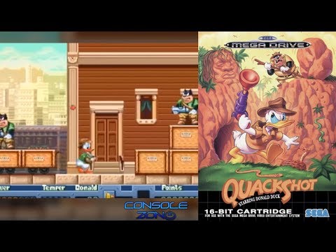 Видео: Quackshot starring Donald Duck (Дональд Дак: Атака Кваки) прохождение игры (Sega MD, 16-bit)