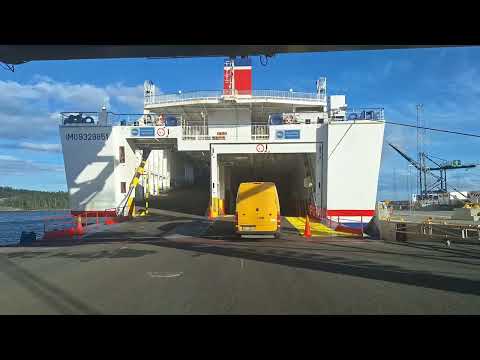 Видео: Stenaline Паром Нюнесхамн - Вентспилс #stenaline #путешествия #швеция