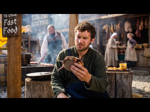 Видео: Средневековый фастфуд: Чем кормили НЕ ИМЕЯ ХОЛОДИЛЬНИКОВ