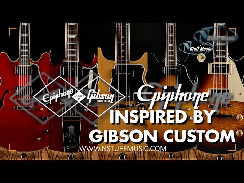 Видео: Epiphone вдохновлен Gibson Custom — НОВЫЕ РЕЛИЗЫ!!